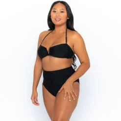 Sadie Bikini Bottom - Black on Black