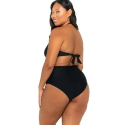 Sadie Bikini Bottom - Black on Black