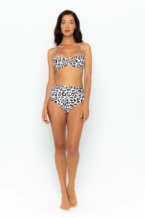 Sadie Bikini Bottom - Safari Leopard