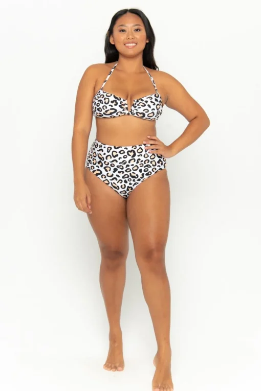 Sadie Bikini Bottom - Safari Leopard