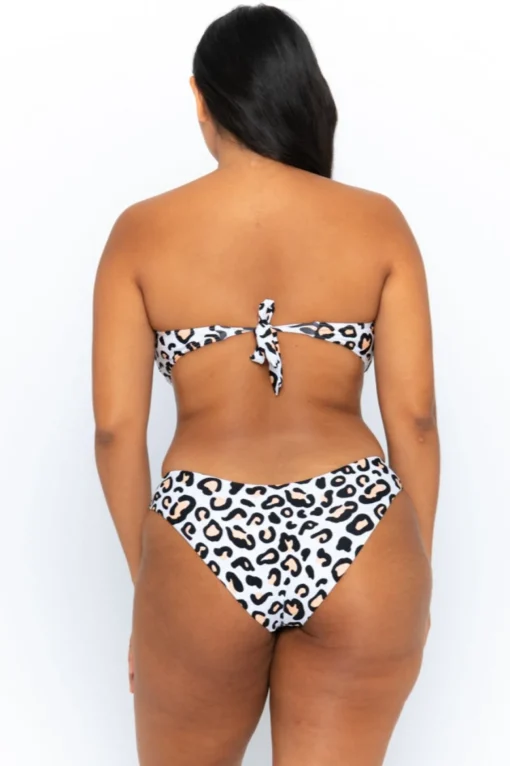Scarlett Bandeau Top - Safari Leopard